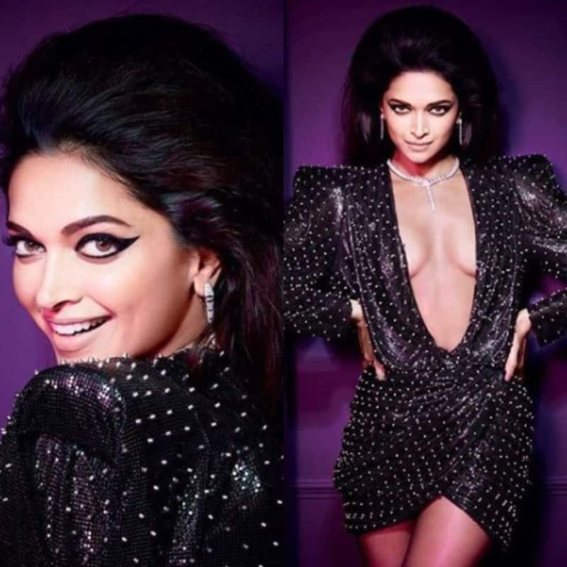 Winged liner and backcombed bouffant! Deepika Padukone's retro look in