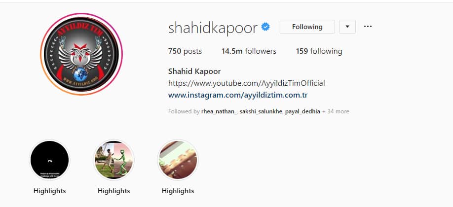 After welcoming a baby boy, Shahid Kapoor's social media handles get ...