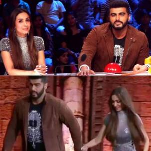 Arjun Kapoor and Malaika Arora Khan walk together holding hands on the sets of India's Got Talent - view pics!