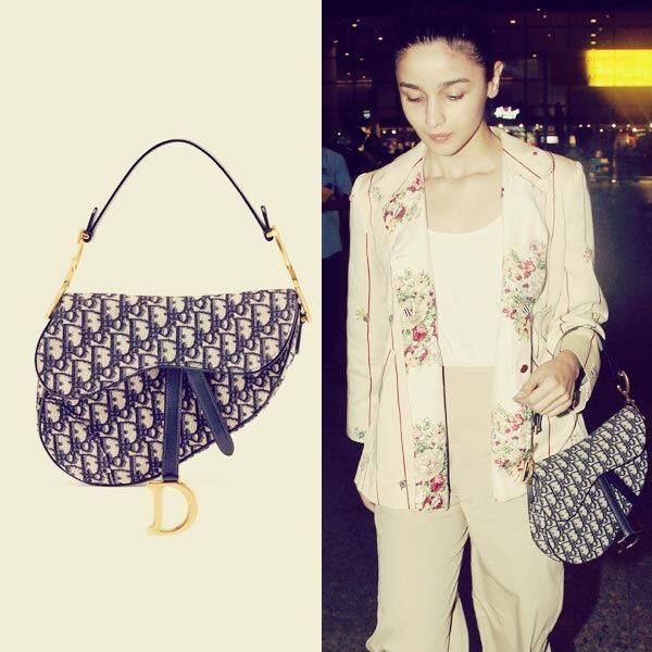 Alia Bhatt channelizes her Boho side with Dior's saddle bag