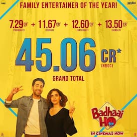 Badhaai Ho Box Office Collection: सबके दिलों पर छाई आयुष्मान-सान्या की 'बधाई हो', चौथे दिन में हुई ताबड़तोड़ कमाई