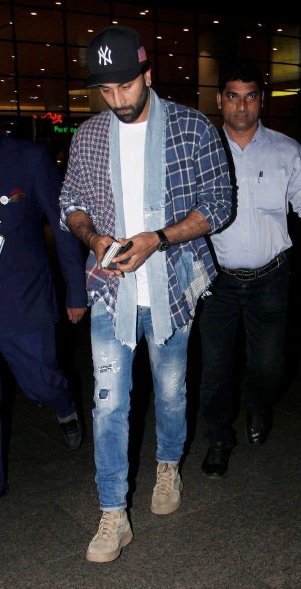 Pepe Jeans London - Ranbir Kapoor has struck all the right fashion chords  dressed in a blue plaid shirt & distressed denims. You can now recreate his  look from our latest #AutumnWinter