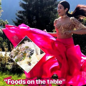 Janhvi Kapoor's reaction to 'Foods on the table' is all of us - view pics