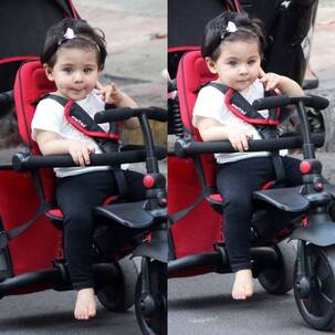 [HQ Pics] Stroll time! We love the many adorable expressions of baby Inaaya in these clicks