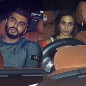 Arjun Kapoor and Malaika Arora arrive together for a party in town - view pics