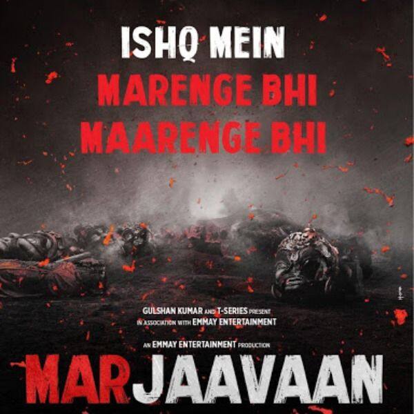 FIRST Poster Of Milap Zaveri's Marjaavaan Starring Sidharth Malhotra ...