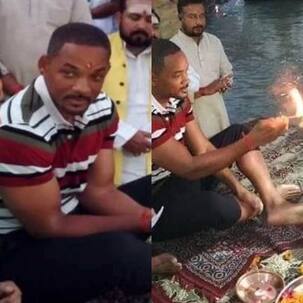 After matching steps with Tiger Shroff in SOTY 2, Will Smith performs the Ganga aarti in Haridwar - watch video