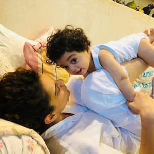 kangana Ranaut 'Saturdaying' with nephew Prithvi will make your day better - view pic