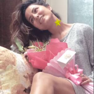 Birthday celebrations have started for Kasautii Zindagii Kay 2 actress Hina Khan - view pic