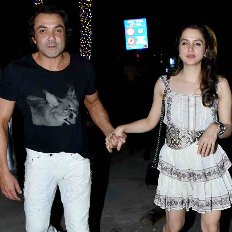 Bobby Deol with his wife