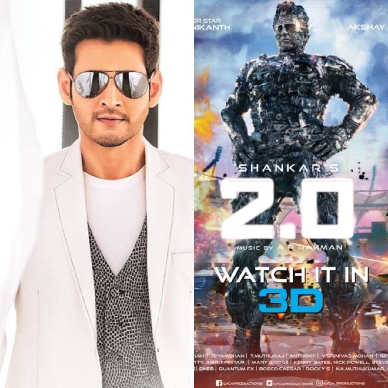 '2.0 is a cinematic gem', says Mahesh Babu about this Rajinikanth-starrer – read here