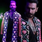 Nobody can beat Ranveer Singh as he casts a spell in his 'trippy' wedding party outfit