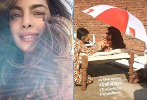 ‘द स्काई इज पिंक’ के सेट से तस्वीरें हुई वायरल, शादी से पहले इस अंदाज में दिखी प्रियंका चोपड़ा