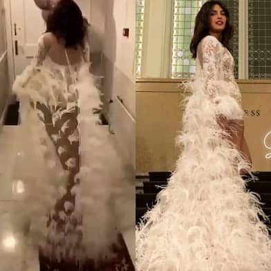 sachin and babi light blue dress The Priyanka Chopra Bachelorette Party Look You Didn't See