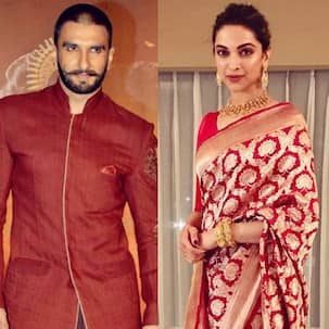 #DeepVeerKiShaadi: लाल रंग के जोड़े में आनंद करज सेरेमनी के लिए सजे दूल्हा-दुल्हन