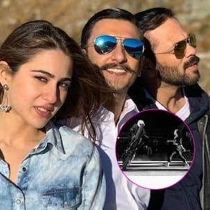 लीक हुआ फिल्म 'सिम्बा' से सारा अली खान का जबरदस्त एक्शन स्टंट, इंटरनेट पर आई पहली तस्वीर Viral