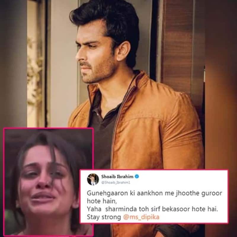 Bigg Boss 12: Shoaib Ibrahim asks wifey Dipika Kakar to 'stay strong' post her breakdown on the show after her fight with Surbhi Rana