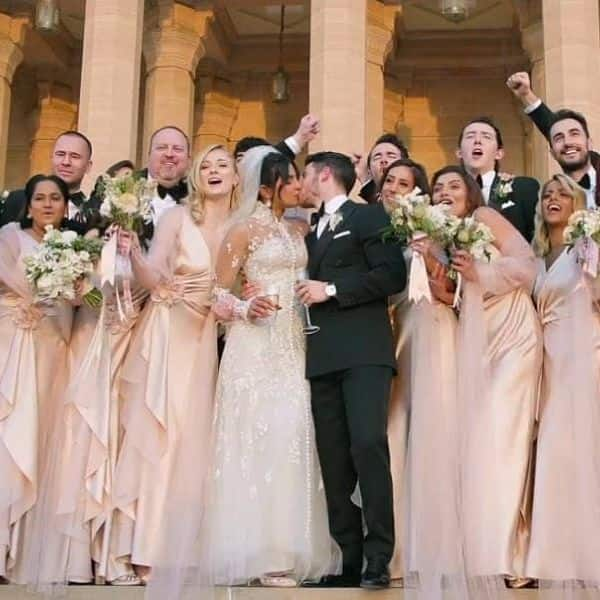 Priyanka Chopra and Nick Jonas wedding photos: The couple seal their love  with a kiss