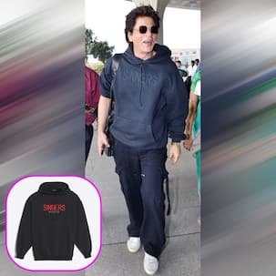 Guess The Price! Planning to buy the hoodie that Shah Rukh Khan wore? The price tag on it may change your mind