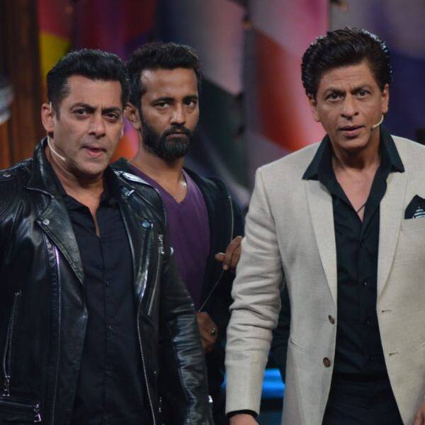 Bigg Boss 12: Salman Khan and Shah Rukh Khan shoot for the Weekend Ka ...