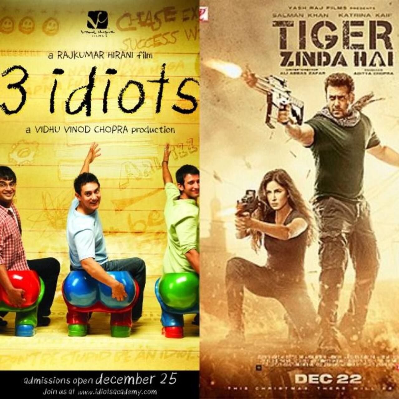 From 3 Idiots to Tiger Zinda Hai: 5 films which made Christmas merrier at the box office