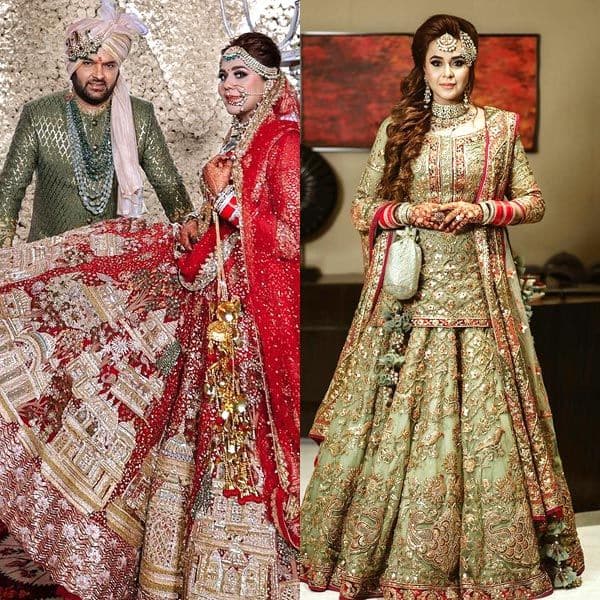 Designers of Kapil Sharma's bride Ginni's wedding outfits took ...