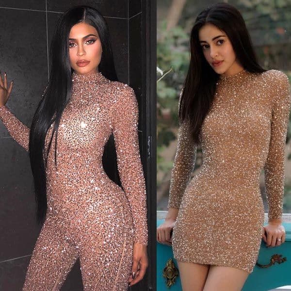 Kylie glitter outlet dress