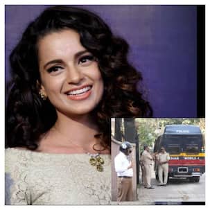 [HQ Pics] Security beefed up outside Kangana Ranaut's residence ahead of Manikarnika's release