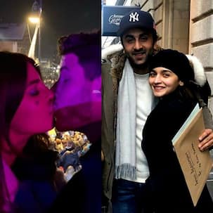 Priyanka Chopra-Nick Jonas' New Year's kiss and Alia Bhatt-Ranbir Kapoor's NYC pics went viral this week