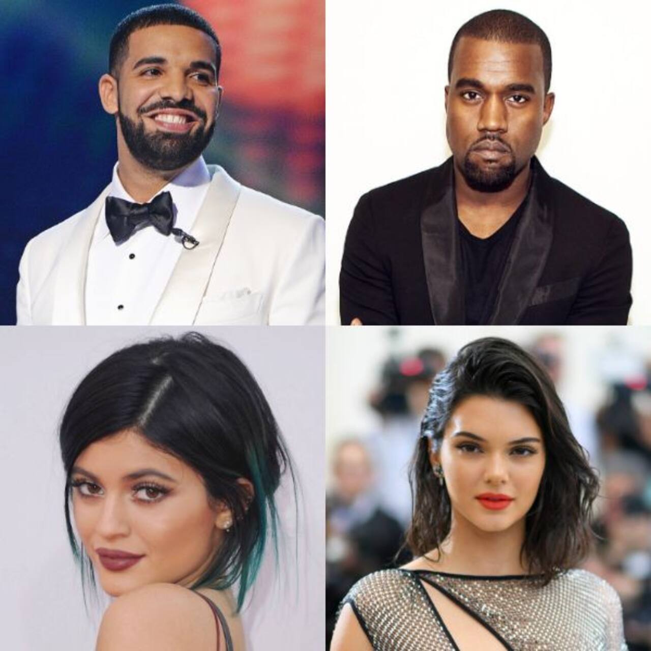 Amidst Kanye WestDrake's feud, Kendall and Kylie Jenner attend the