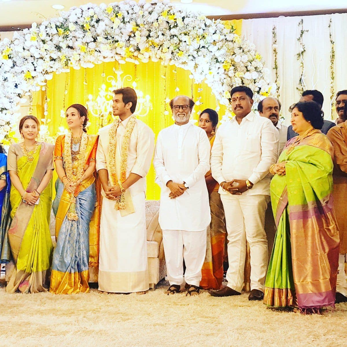Congratulations Rajinikanth S Daughter Soundarya Gets Married To Vishagan View Pics