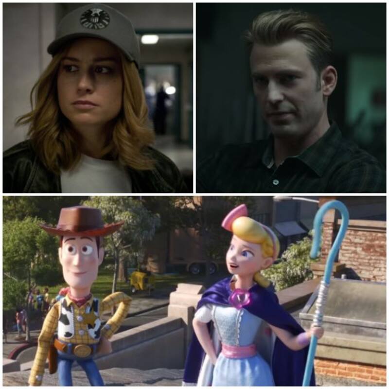 Super Bowl 2019 trailers Avengers Endgame, Captain Marvel, Toy Story