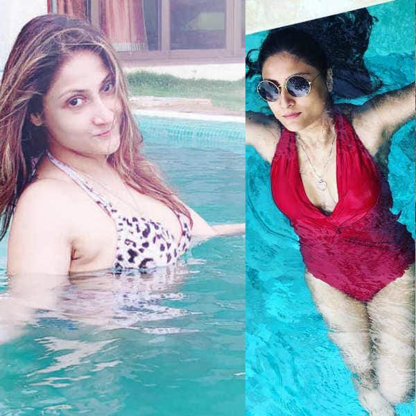 फोटो गैलरी: पूल में बिकिनी पहनकर उतरीं टीवी अदाकारा उर्वशी ढोलकिया, तस्वीरें देख धड़क उठेगा फैंस दिल