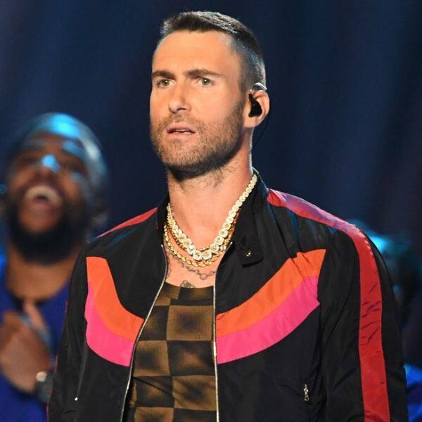 Adam levine deals gold necklace