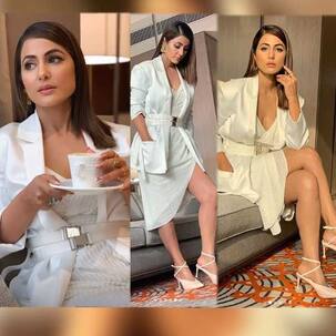 सफेद ड्रेस में हिना खान ने गिराई हुस्न की बिजलियां, तस्वीरें देखकर हो जाएंगे घायल