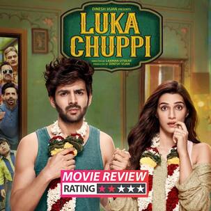 Luka Chuppi movie review : Kartik Aaryan and Kriti Sanon's refreshing chemistry is the only grace in this draggy rom-com