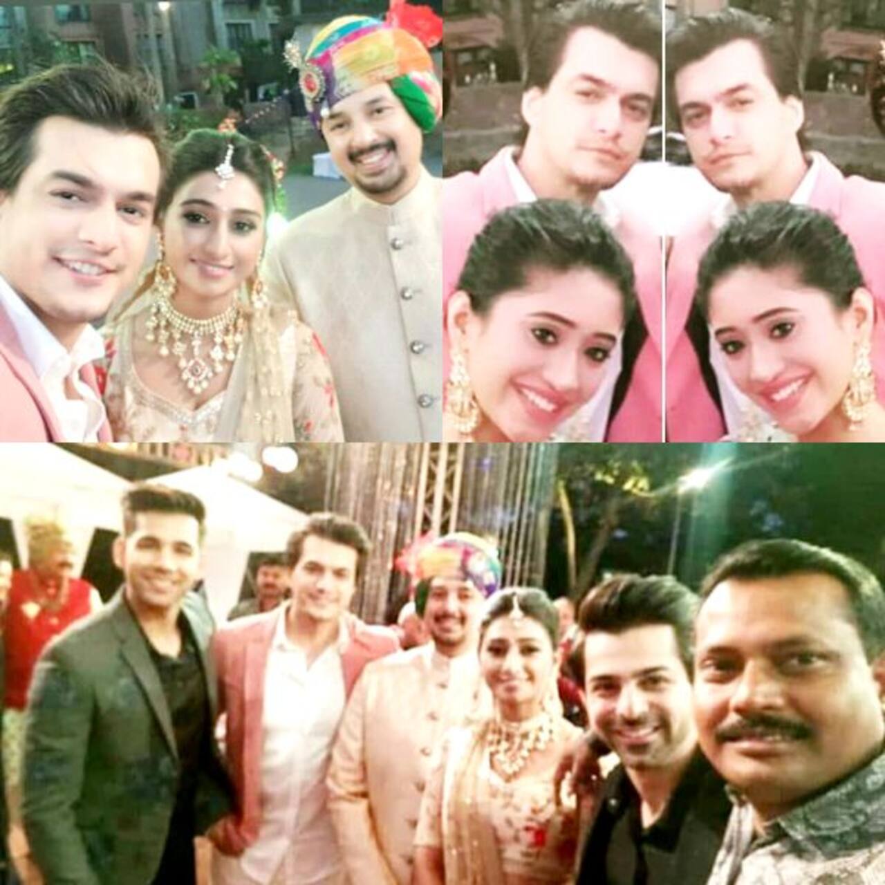 [INSIDE PICS] Mohsin Khan and Shivangi Joshi enjoy to the core at their ...