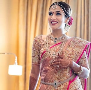 PICS: Soundarya Rajinikanth's bridal looks are elaborate yet elegant