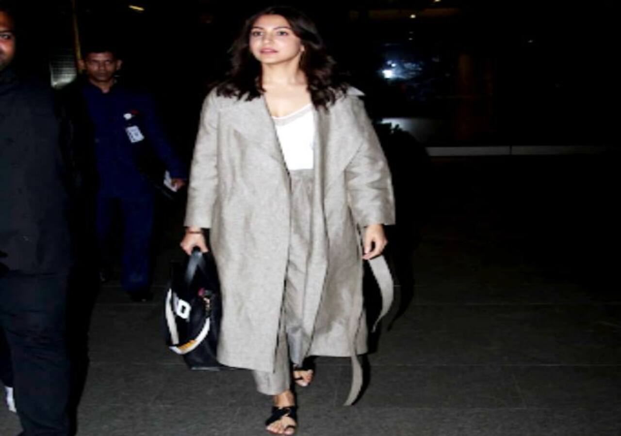 It's Expensive! Anushka Sharma's latest airport look costs a staggering Rs  2.4 lakh - Bollywood News & Gossip, Movie Reviews, Trailers & Videos at
