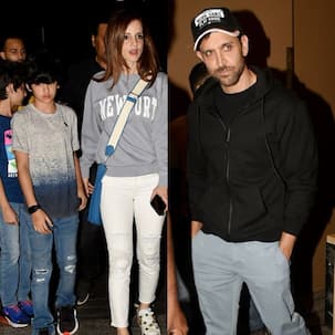 दोनों बेटों को लेकर फिल्म देखने पहुंचे ऋतिक रोशन और सुजैन खान, देखें 7 तस्वीरें