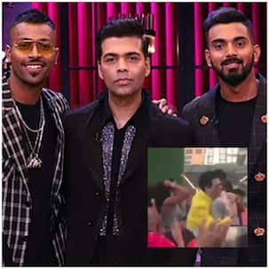 This video of Karan Johar-Hardik Pandya hugging in Akash Ambani’s baraat post Koffee With Karan 6 controversy is unmissable