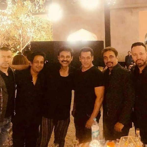 THIS video of Salman Khan and Venkatesh Daggubati dancing at his