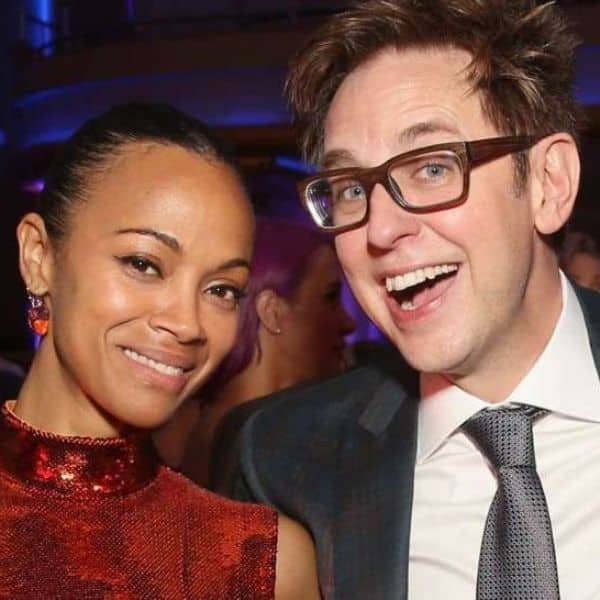 Zoe Saldana is happy with James Gunn's return to direct Guardians of