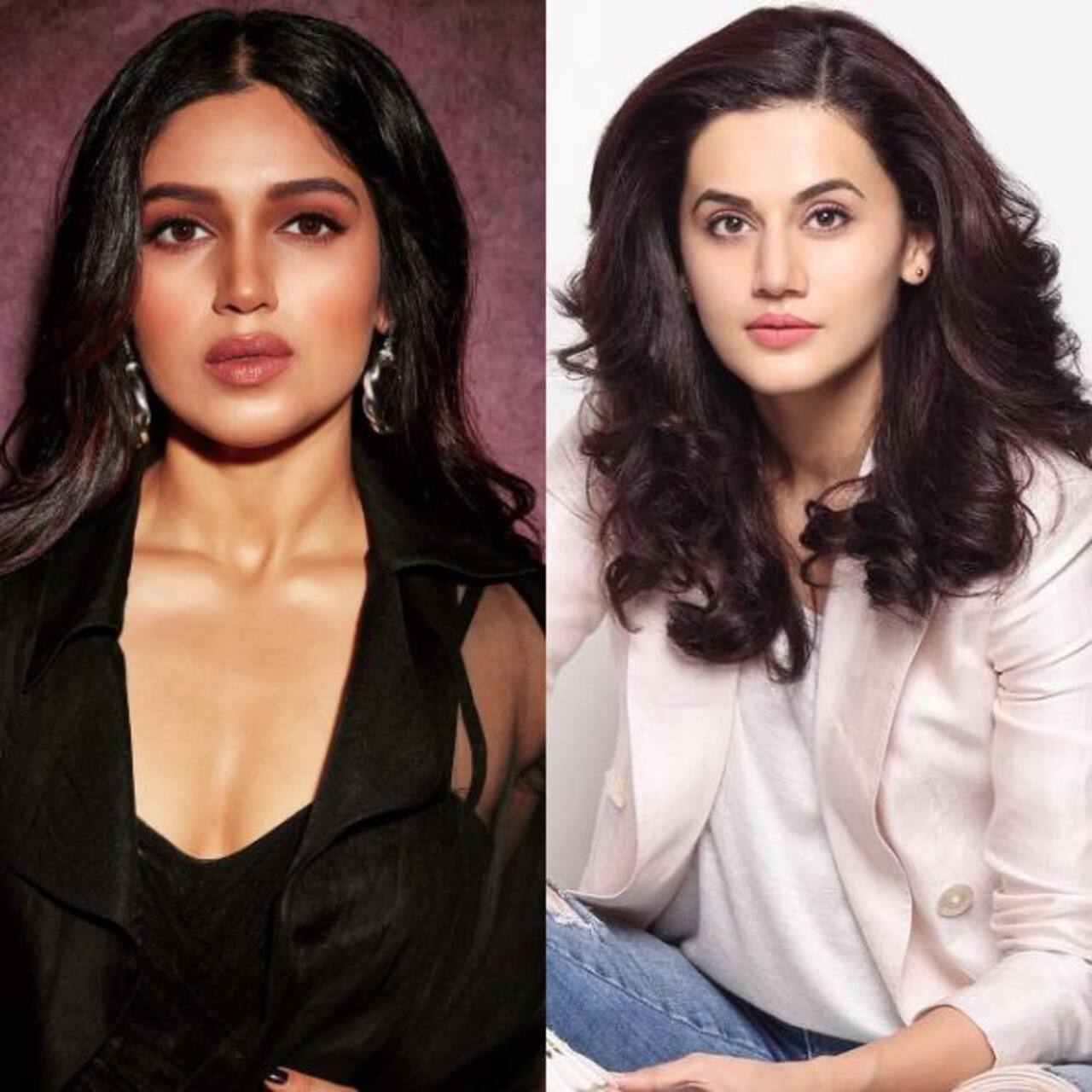 Bhumi Pednekar And Taapsee Pannu Work Their Way Around Cow Dung Cakes 