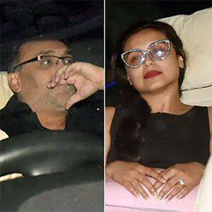 Aditya Chopra's rare appearance snapped by the paparazzi