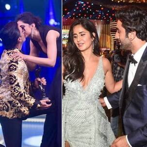 Filmfare Awards 2019: Ranveer-Deepika, Ranbir-Alia indulge in PDA; Katrina hugs it out with Ranbir - view pics