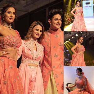 हिना खान ने अपनी कातिल अदाओं से लगाई रैम्प पर आग, प्रियांक शर्मा भी साथ आए नजर, देखें तस्वीरें