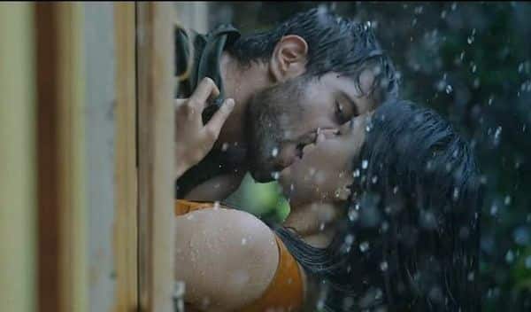 Image result for rashmika kissing scene