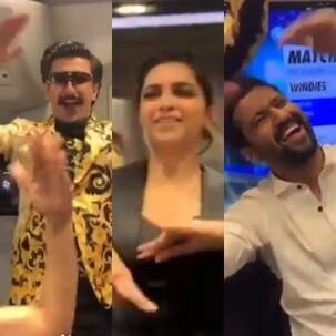 Videos of Ranveer Singh, Deepika Padukone, Vicky Kaushal dancing to First Class and Ghar More Pardesiya are unmissable!
