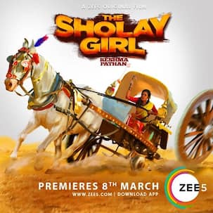 The Sholay Girl trailer: The Zee5 Originals web film chronicles the life of Bollywood's first dare-devil stunt-woman - watch video